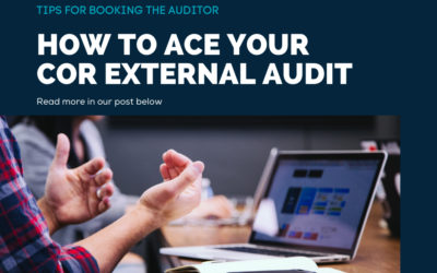 5 things you need to know before booking your COR™ External Auditor